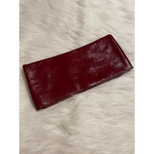 HOBO Burgundy Clutch